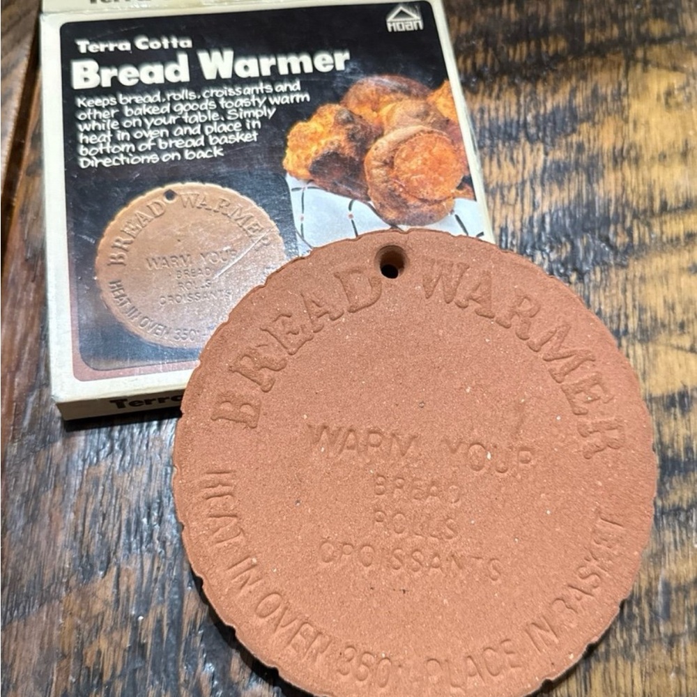 Terra Cotta Bread Warmer - Brown